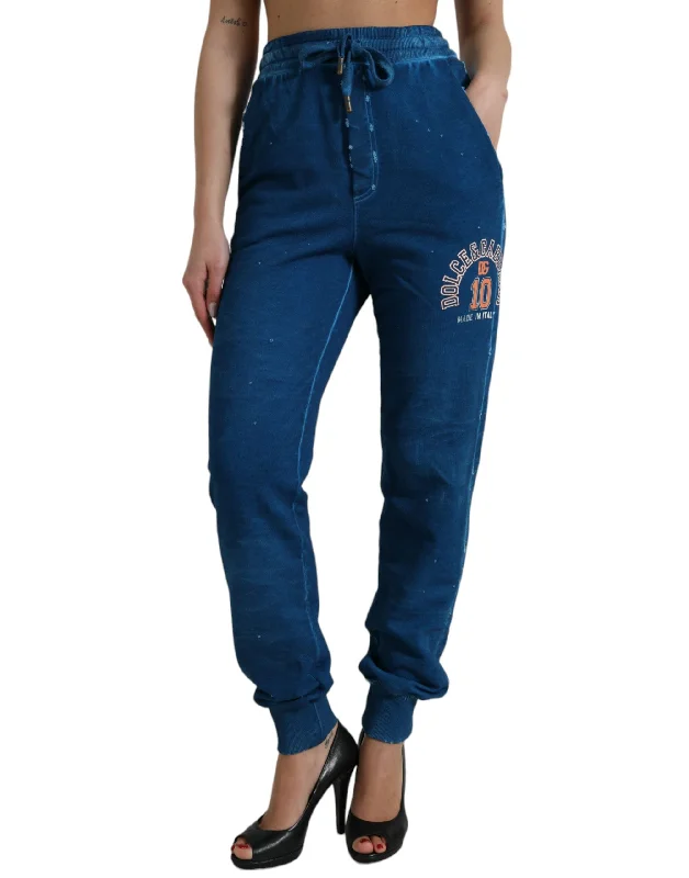 Dolce & Gabbana  Logo Cotton Jogger SweatWomen's Women's Pants