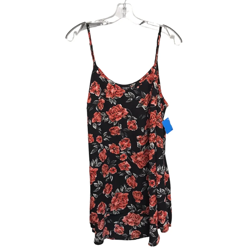 Top Sleeveless By Torrid In Floral Print, Size:2X