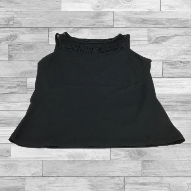 Top Sleeveless By Clothes Mentor In Black, Size: S