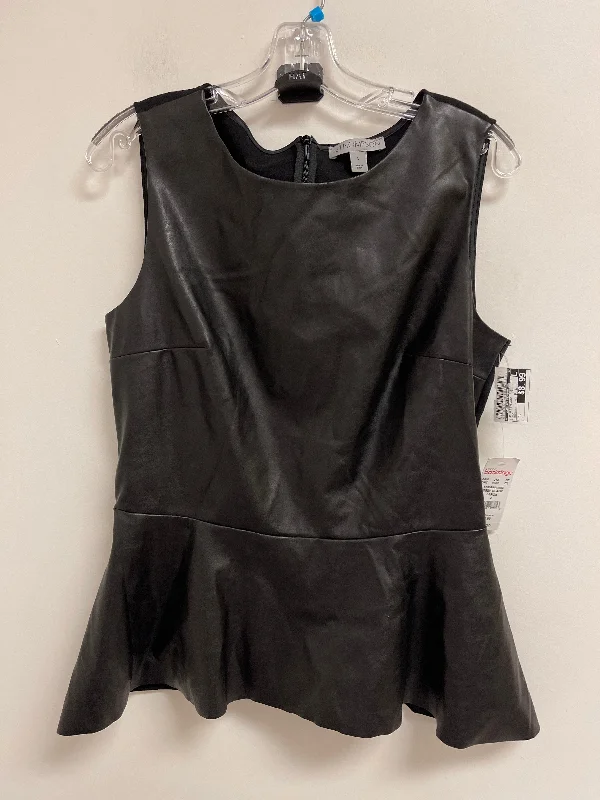 Top Sleeveless By Clothes Mentor In Black, Size: L