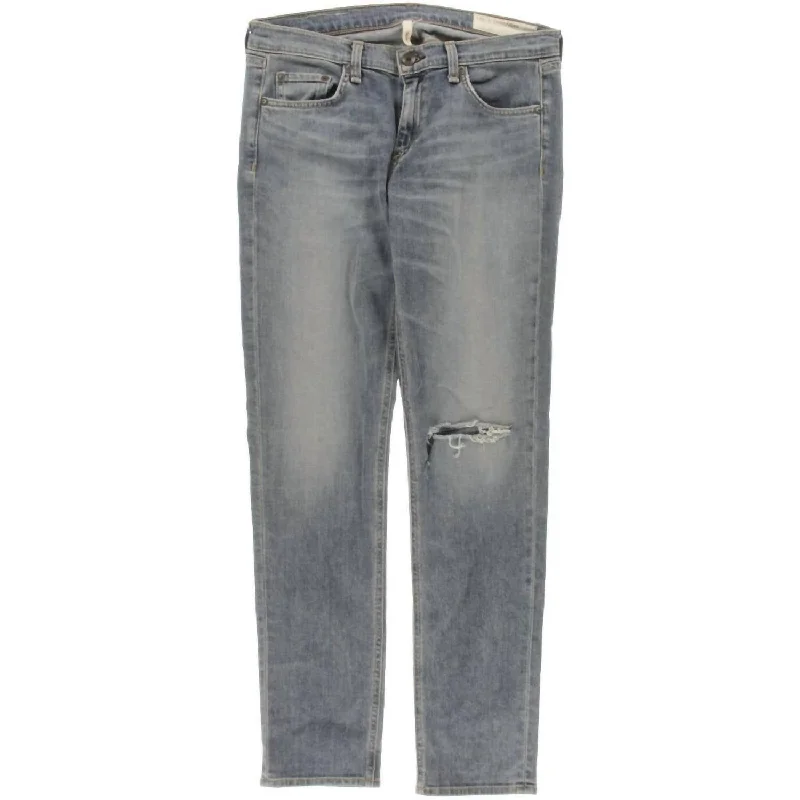 Women's Dre Straight Leg Boyfriend Jeans In Mariner