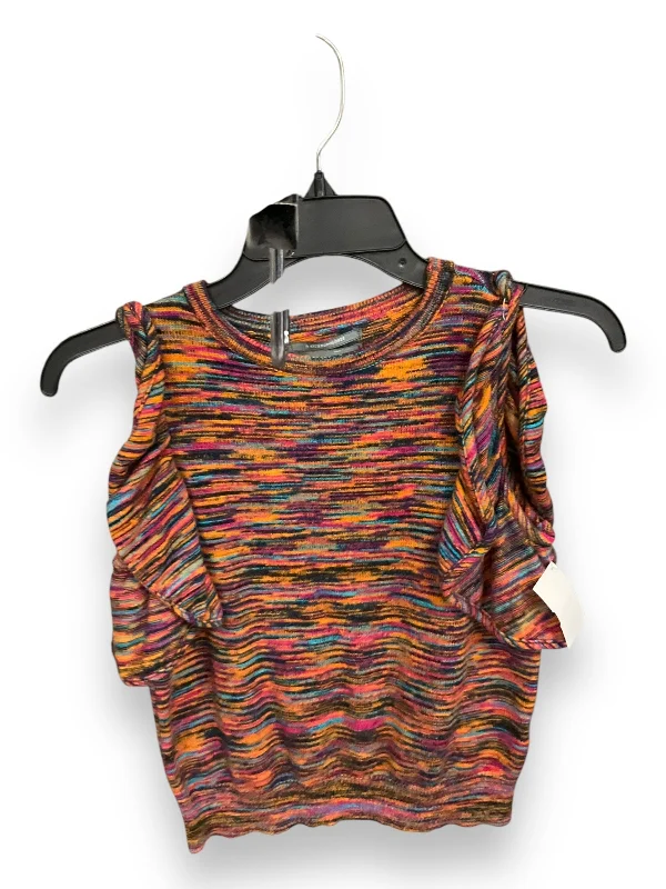 Top Sleeveless By Anthropologie In Multi-colored, Size: Xsp