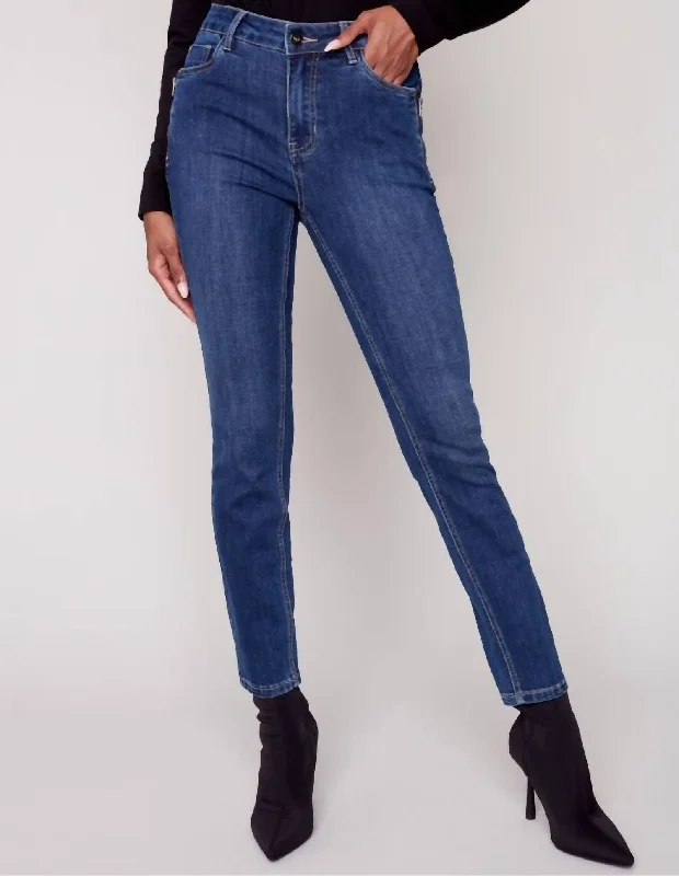 Slim Leg Jean In Indigo