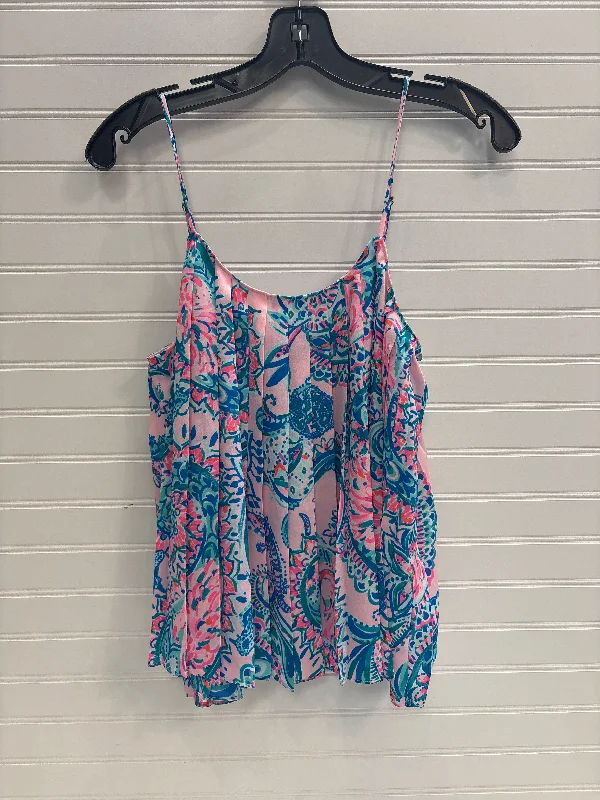 Top Sleeveless Designer By Lilly Pulitzer In Multi-colored, Size: S