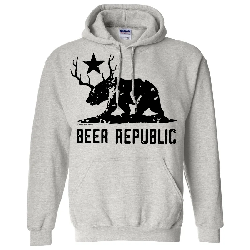 California Bear + Deer Beer Silhouette Sweatshirt Hoodie