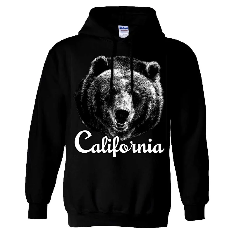 California Grizzly Bear Sweatshirt Hoodie