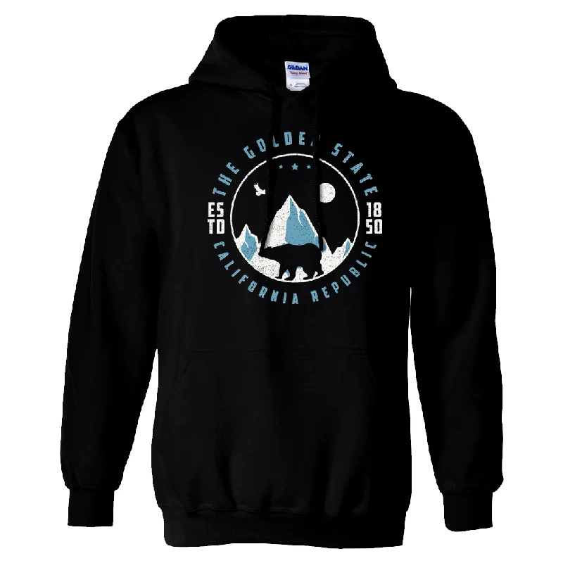 Snowy California Mountains Sweatshirt Hoodie