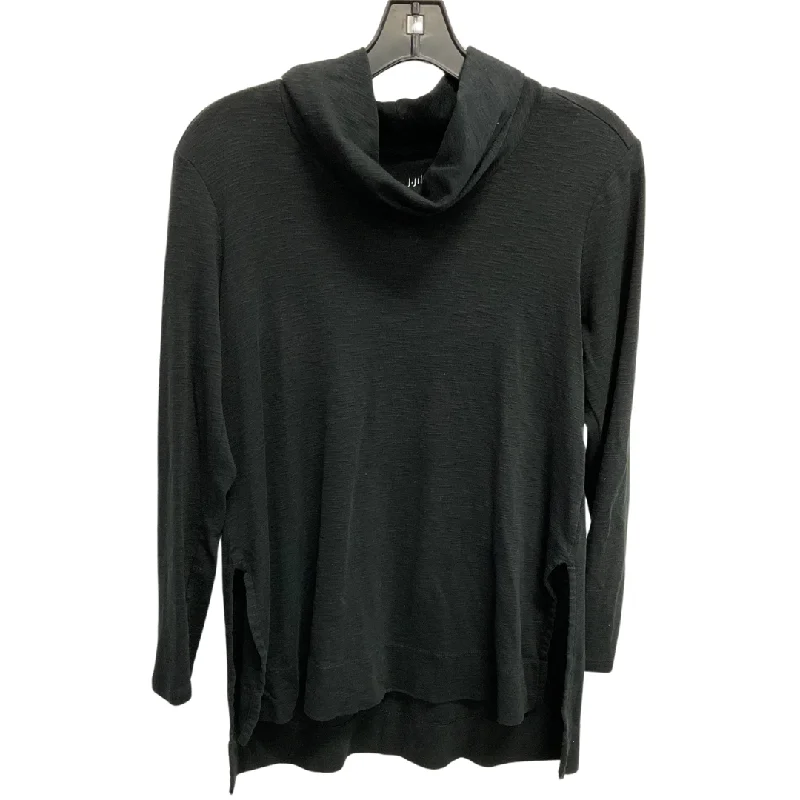 Top Long Sleeve By J. Jill In Black, Size: Sp