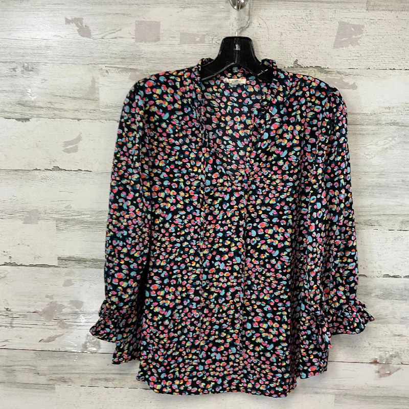 Top Long Sleeve By Jodifl In Black, Size: S