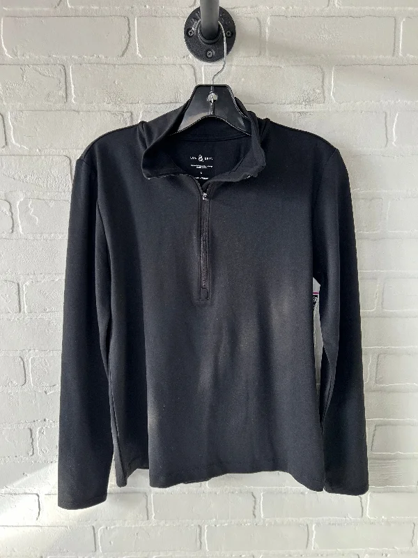 Top Long Sleeve By Lou And Grey In Black, Size: M