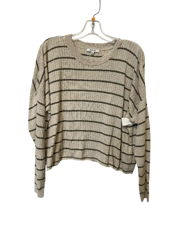 Top Long Sleeve By Madewell In Beige, Size: Xxl