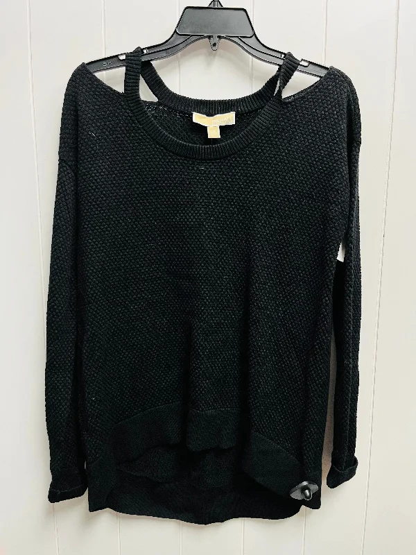 Top Long Sleeve By Michael By Michael Kors In Black, Size: M