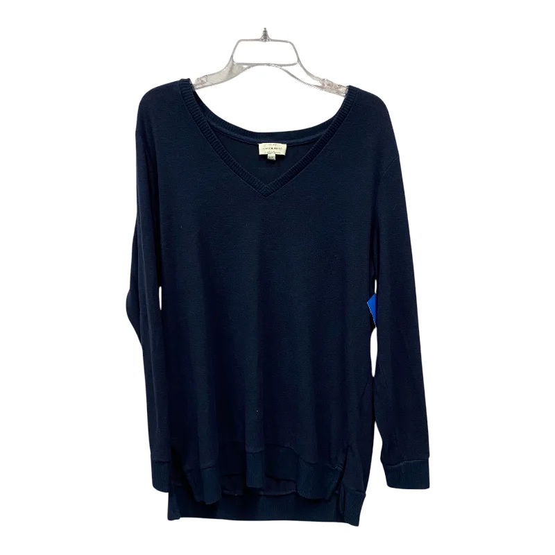 Top Ls By Lucky Brand In Blue, Size:Xl