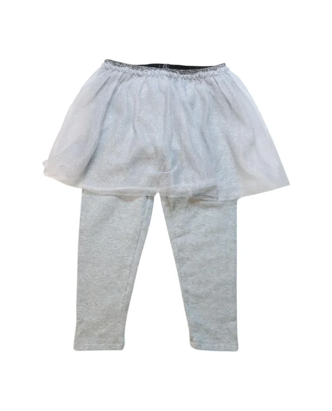 Chickeeduck Leggings with Skirt 4T