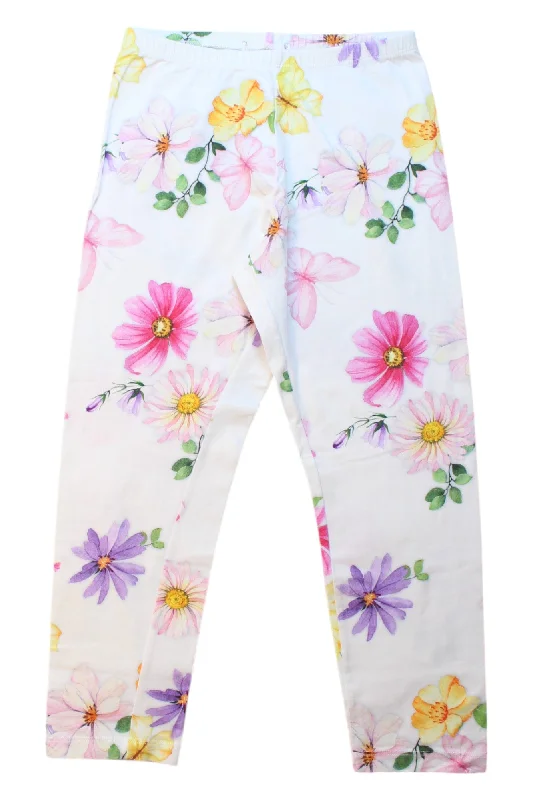 Monnalisa Floral Leggings 12Y