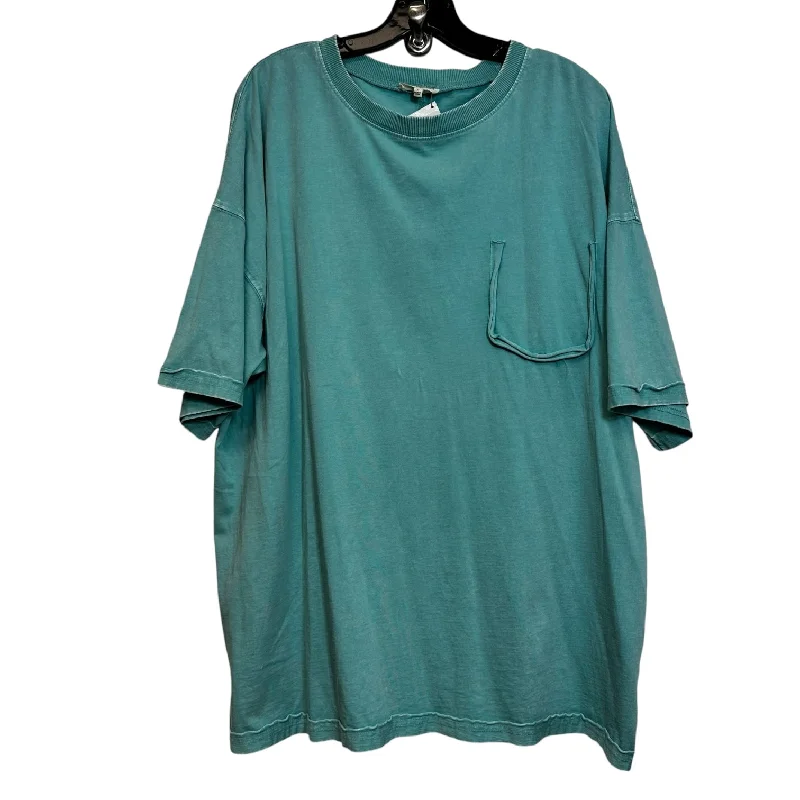 Top Short Sleeve By Clothes Mentor In Mint, Size: M