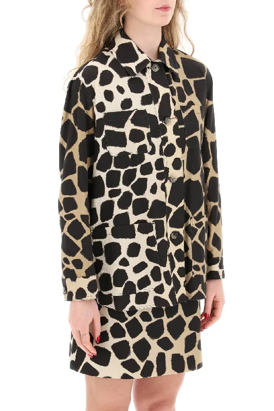 Max Mara Studio Animal Print 'treasure