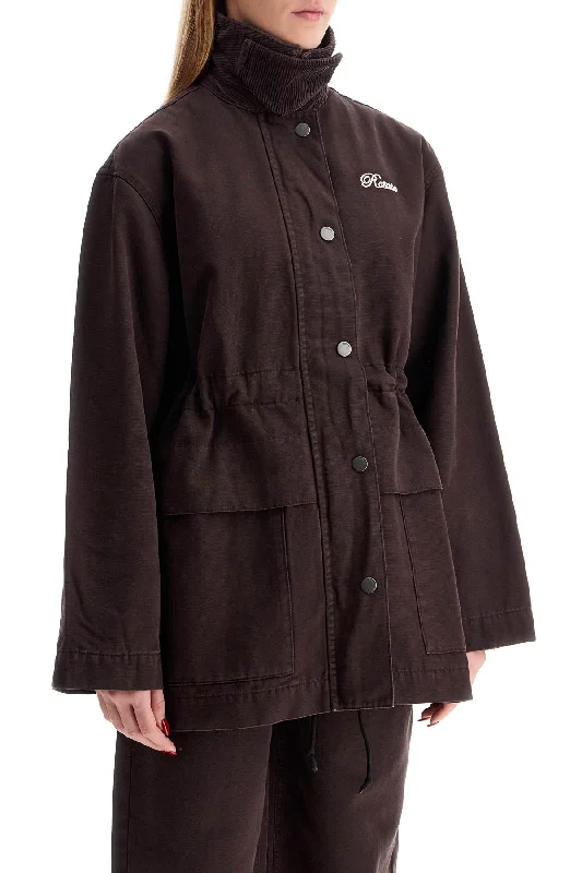 Rotate 'oversized Jacket With Embroidered