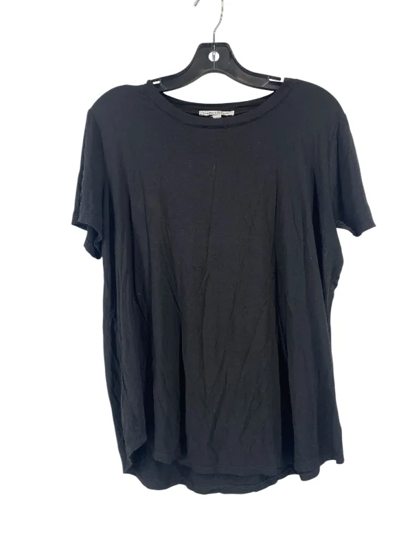 Top Short Sleeve By Green Envelope In Black, Size: Xl