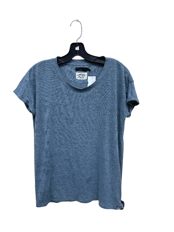 Top Short Sleeve By Prana In Blue, Size: S