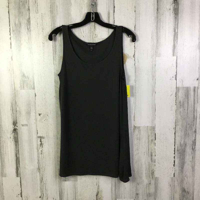 Top Sleeveless Basic By Eileen Fisher In Grey, Size: S