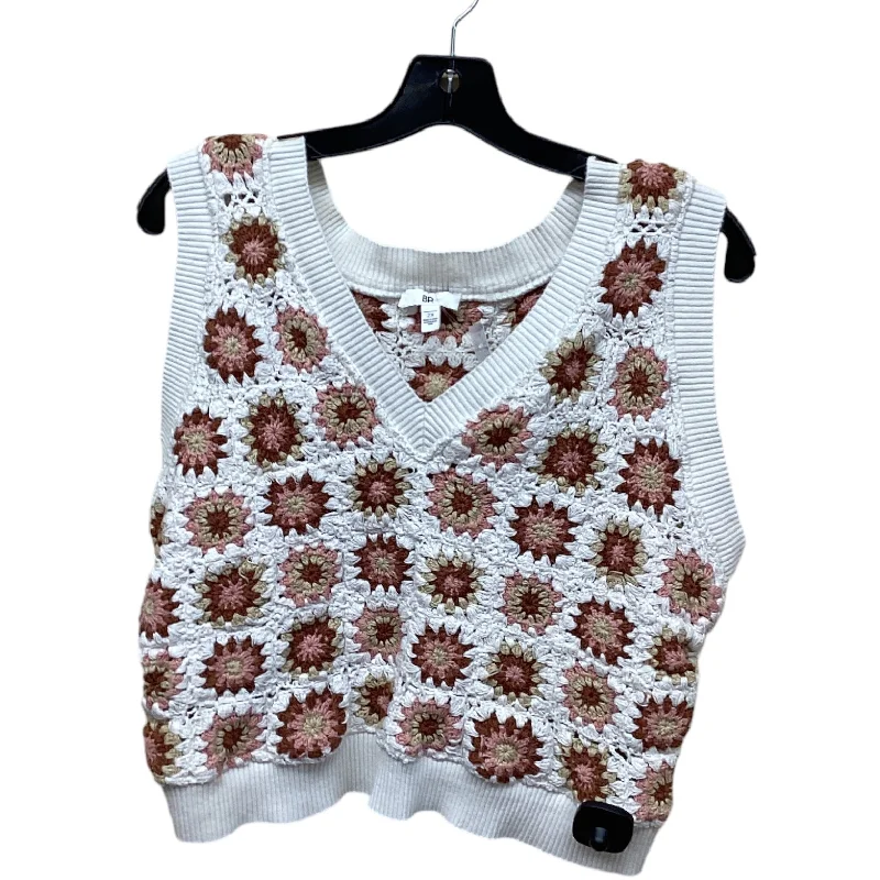 Top Sleeveless By Bp In Floral Print, Size: 2x