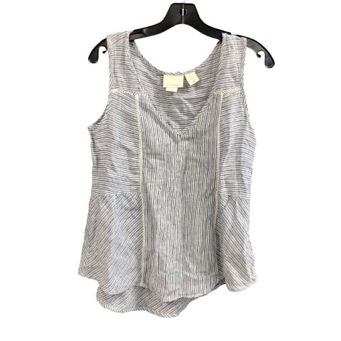 Top Sleeveless By Cynthia Rowley In Striped Pattern, Size: S