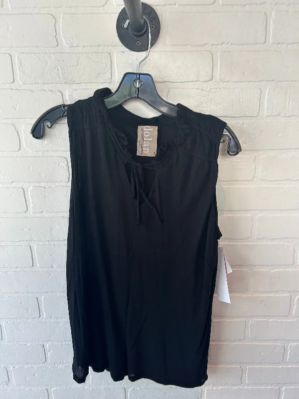 Top Sleeveless By Dolan Left Coast In Black, Size: S