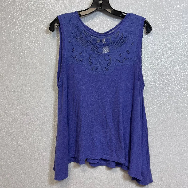 Top Sleeveless By Free People In Lavender, Size: S