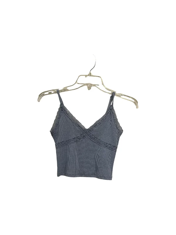 Top Sleeveless By Garage In Blue, Size: S