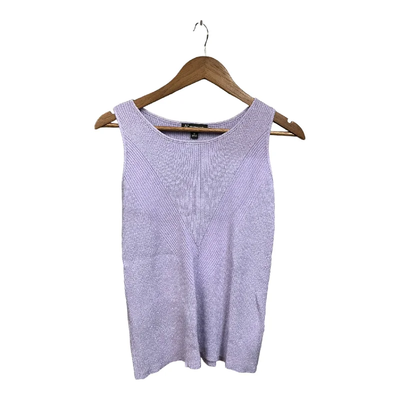 Top Sleeveless By Inc In Purple, Size: Xl