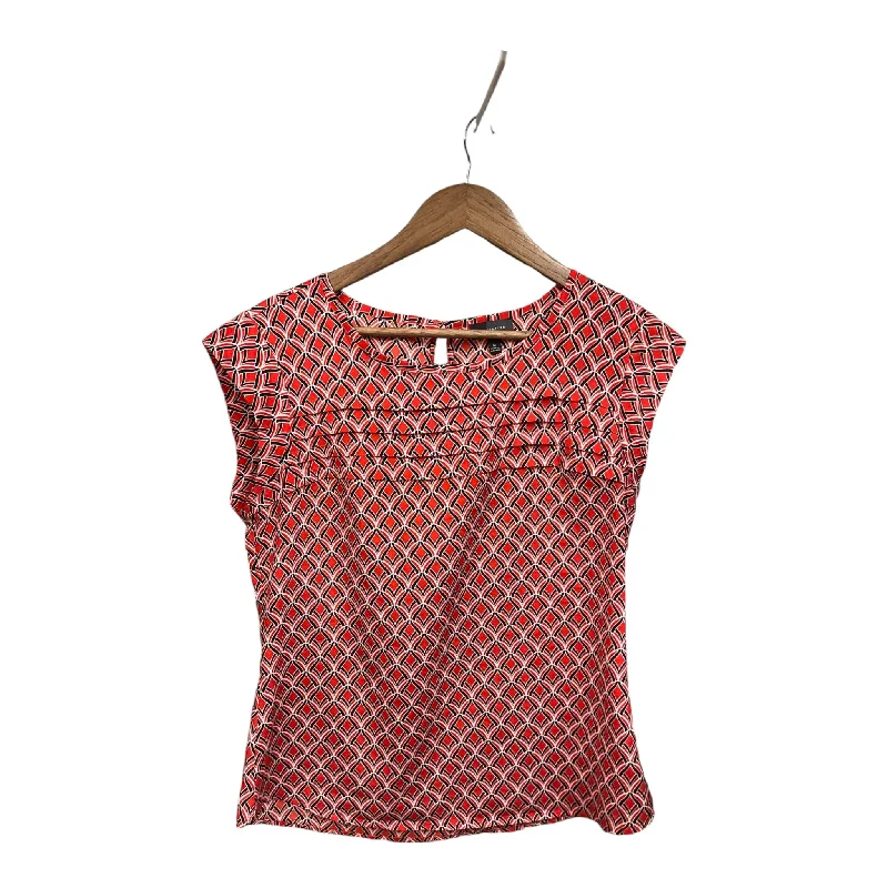 Top Sleeveless By Limited In Red, Size: M