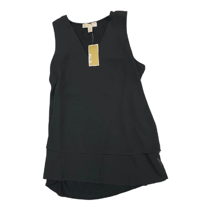 Top Sleeveless By Michael By Michael Kors In Black, Size: L