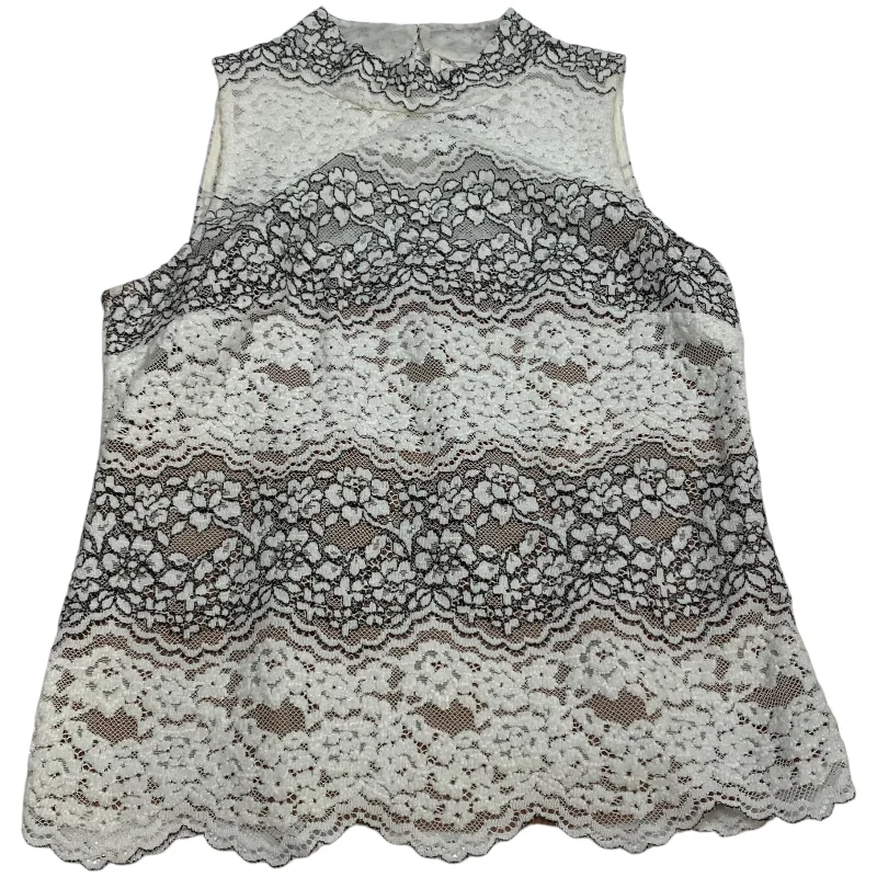 Top Sleeveless By White House Black Market In White, Size: S